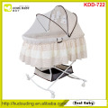 Cool-baby NUEVO diseño de la mariposa mosquitera cubierta de bebé Portable Baby cuna grande de almacenamiento de la cesta Rocking Cradle niño producto